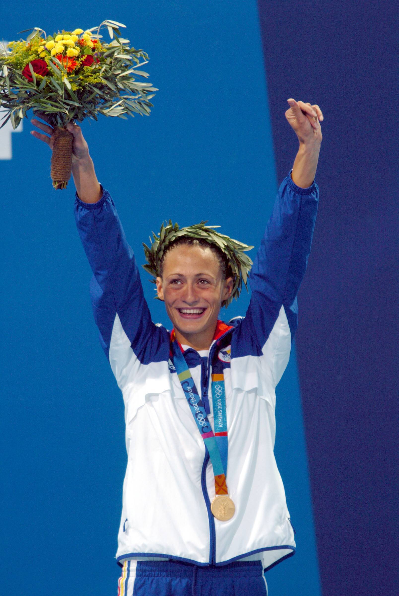 Camelia Potec, aur olimpic la 200m la Jocurile Olimpice de la Atena 2004 / Foto: Imago