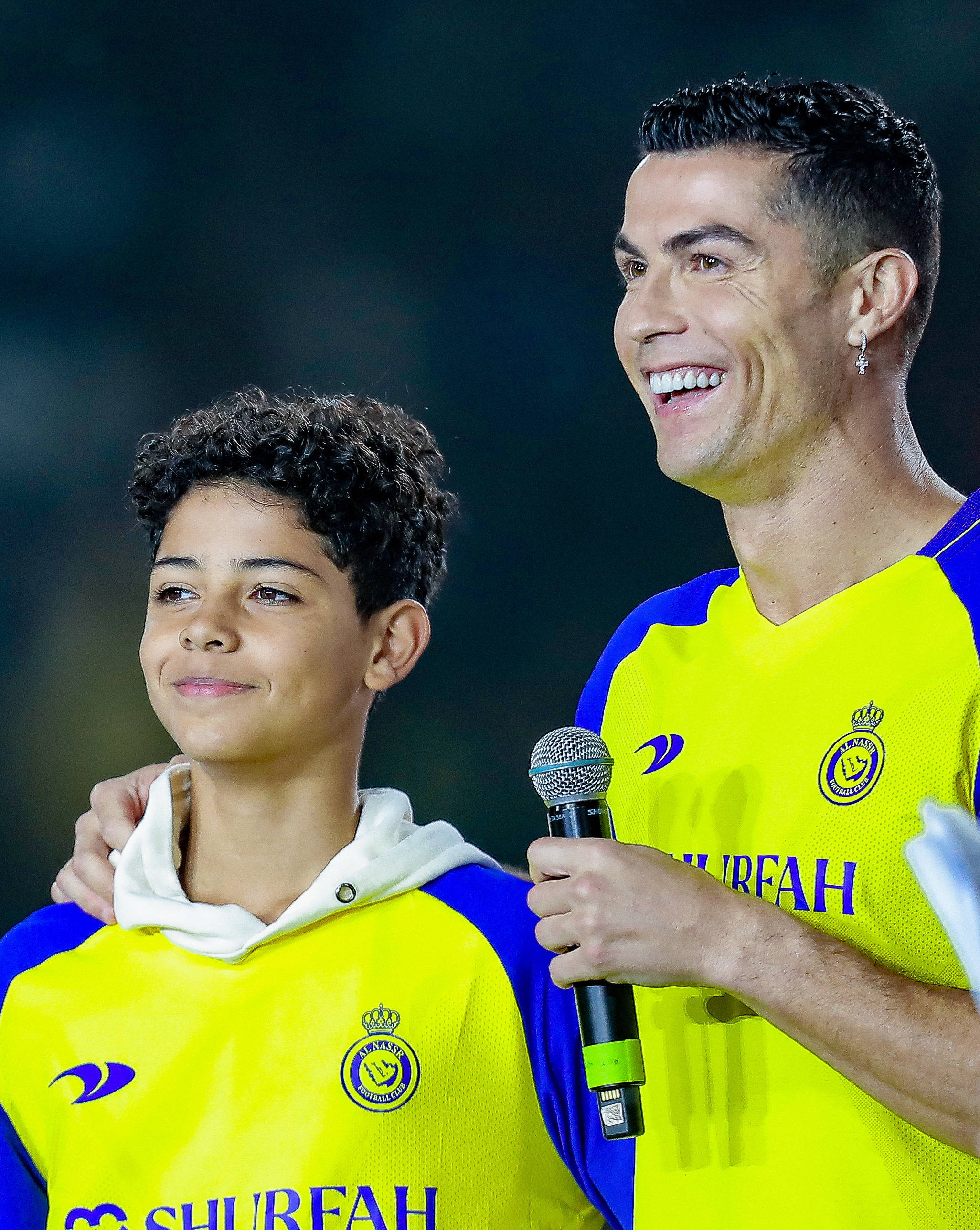 Cristiano Ronaldo junior și senior