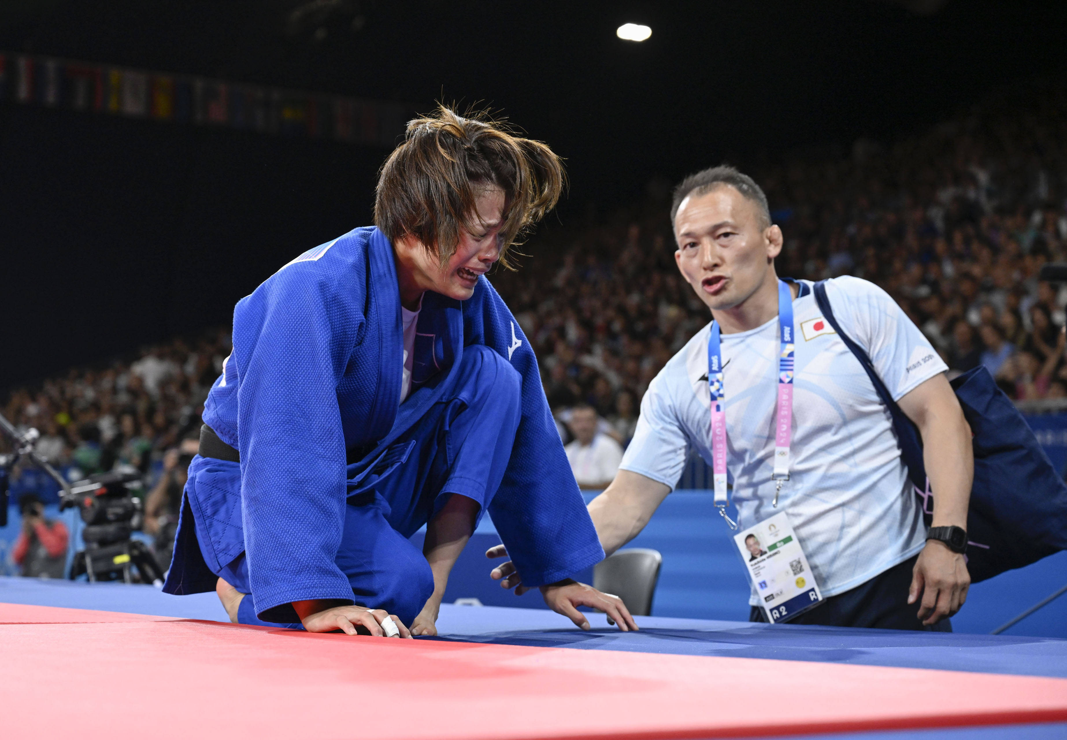 Amurgul unEI ZEIȚE Judoka Uta Abe,  val de lacrimi  după eliminarea de la Jocurile Olimpice + era neînvinsă de 5 ani