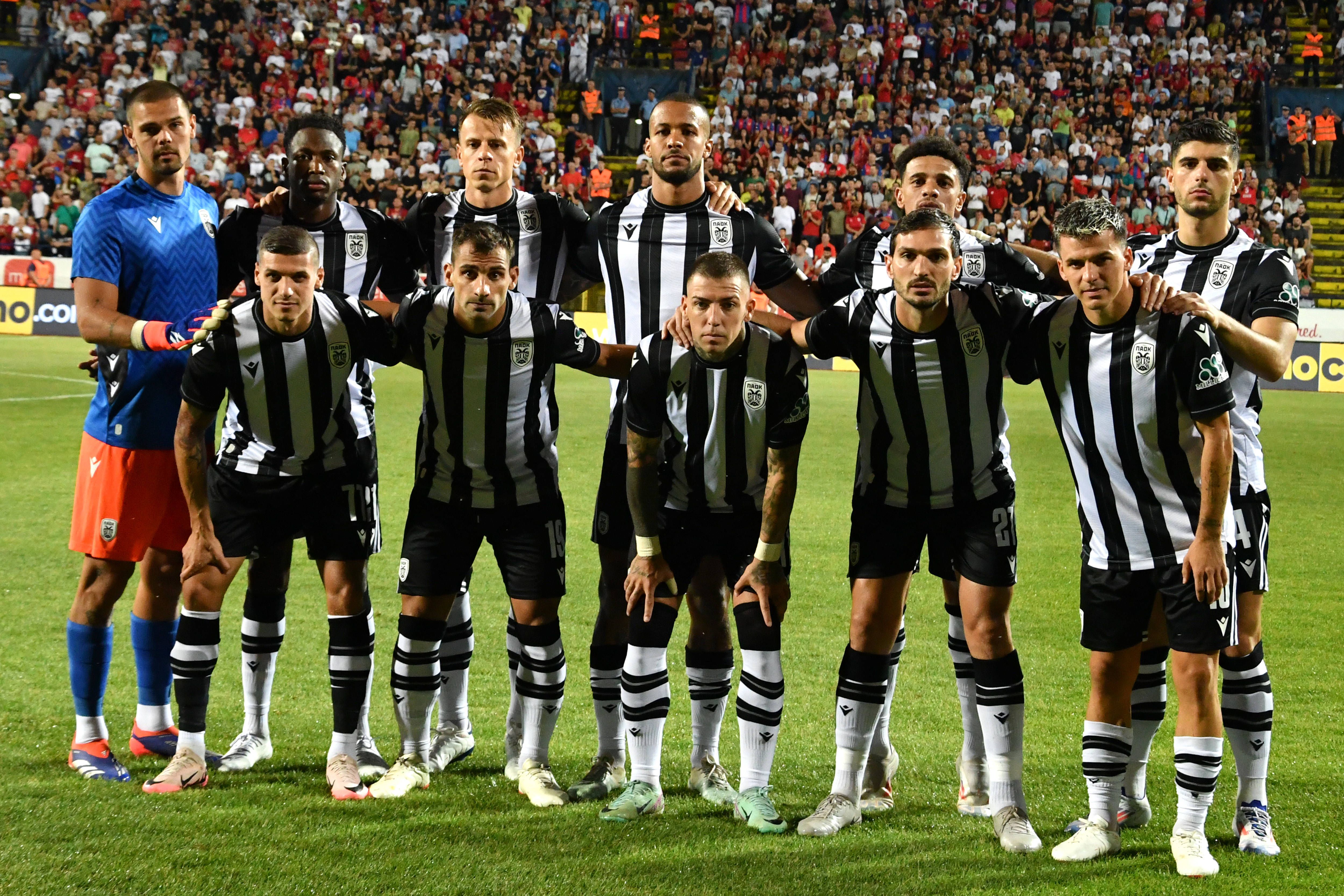 PAOK, înaintea meciului cu Borac câștigat în Bosnia (1-0) Foto: Imago