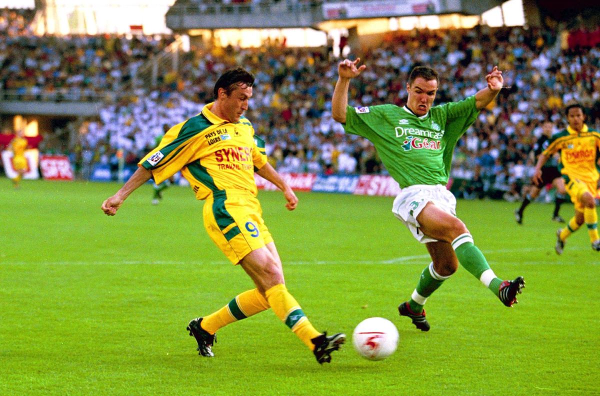 Viorel Moldovan (stânga), la FC Nantes Foto: Imago