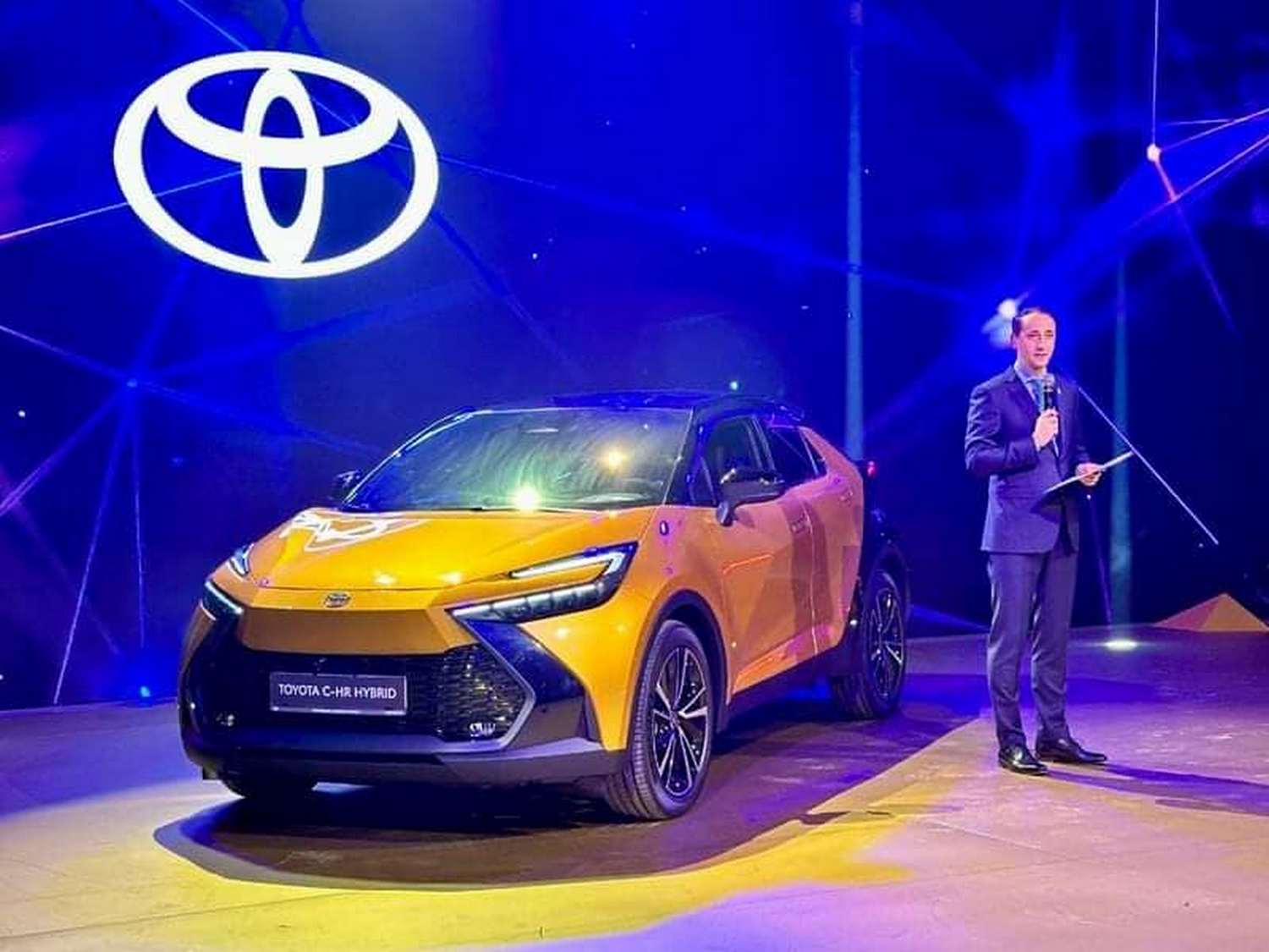 Mihai Covaliu, la evenimentul Toyota din februarie 2024