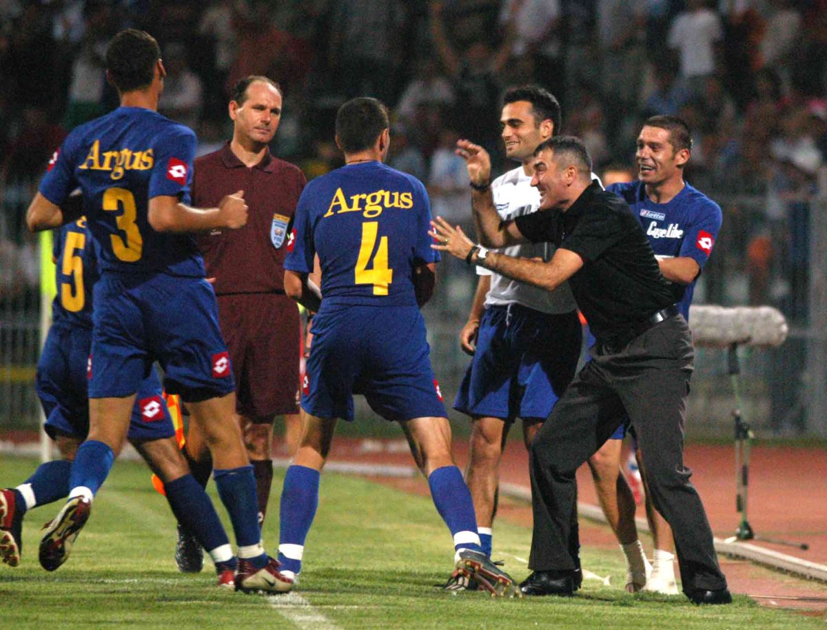 Petre Grigoraș, la Farul - Dinamo 1-0, în Liga 1 2004-2005 Foto: Sport Pictures