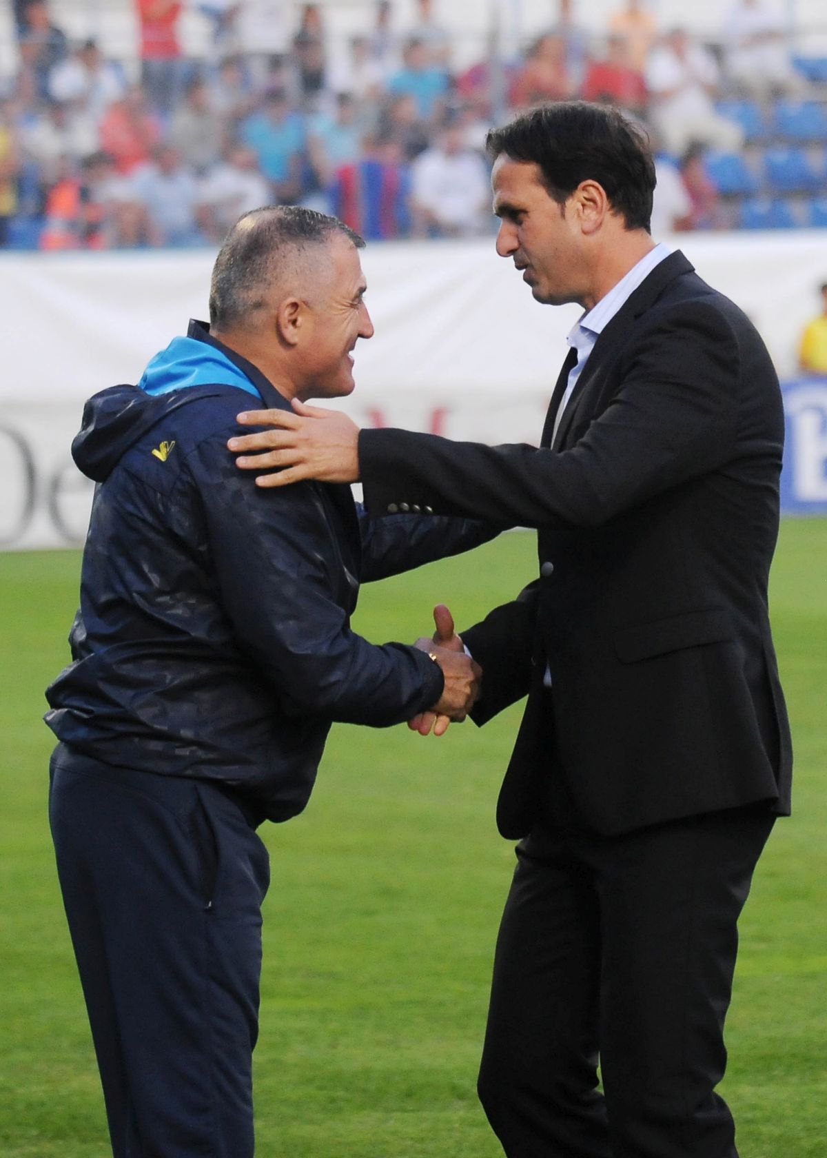 Petre Grigoraș l-a învins pe Ronny Levy în Steaua - Pandurii 1-2 (2011) Foto: Sport Pictures