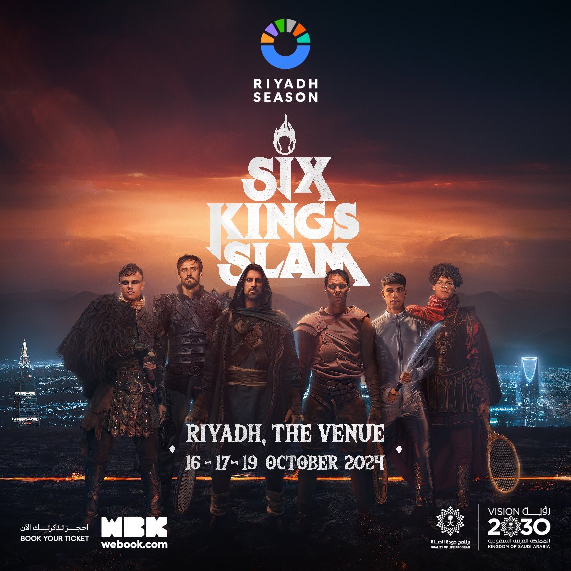 Poster Six Kings Slam (Foto: X)