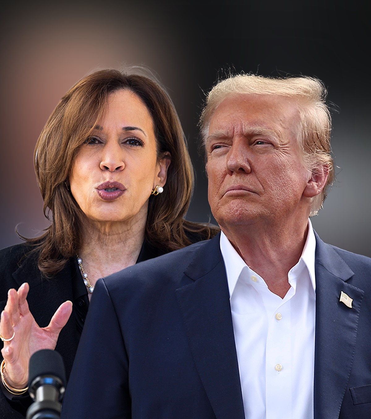 Kamala Harris și Donald Trump se luptă pentru Casa Albă