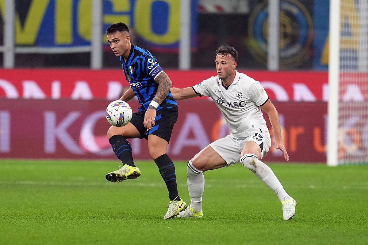 Ultimul meci al lui Rrahmani, 1-1 contra Inter (duel cu Lautaro). Napoli e liderul Serie A Foto: Imago