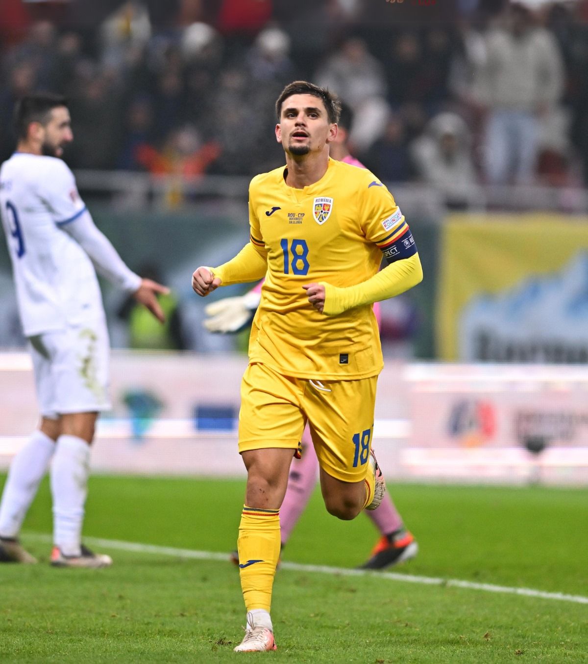 Răzvan Marin a fost golgheterul naționalei la Euro (două reușite) și Liga Națiunilor (6) Foto: Raed Krishan