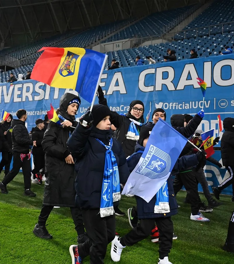 Suporterii Craiovei (foto: Sportpictures)