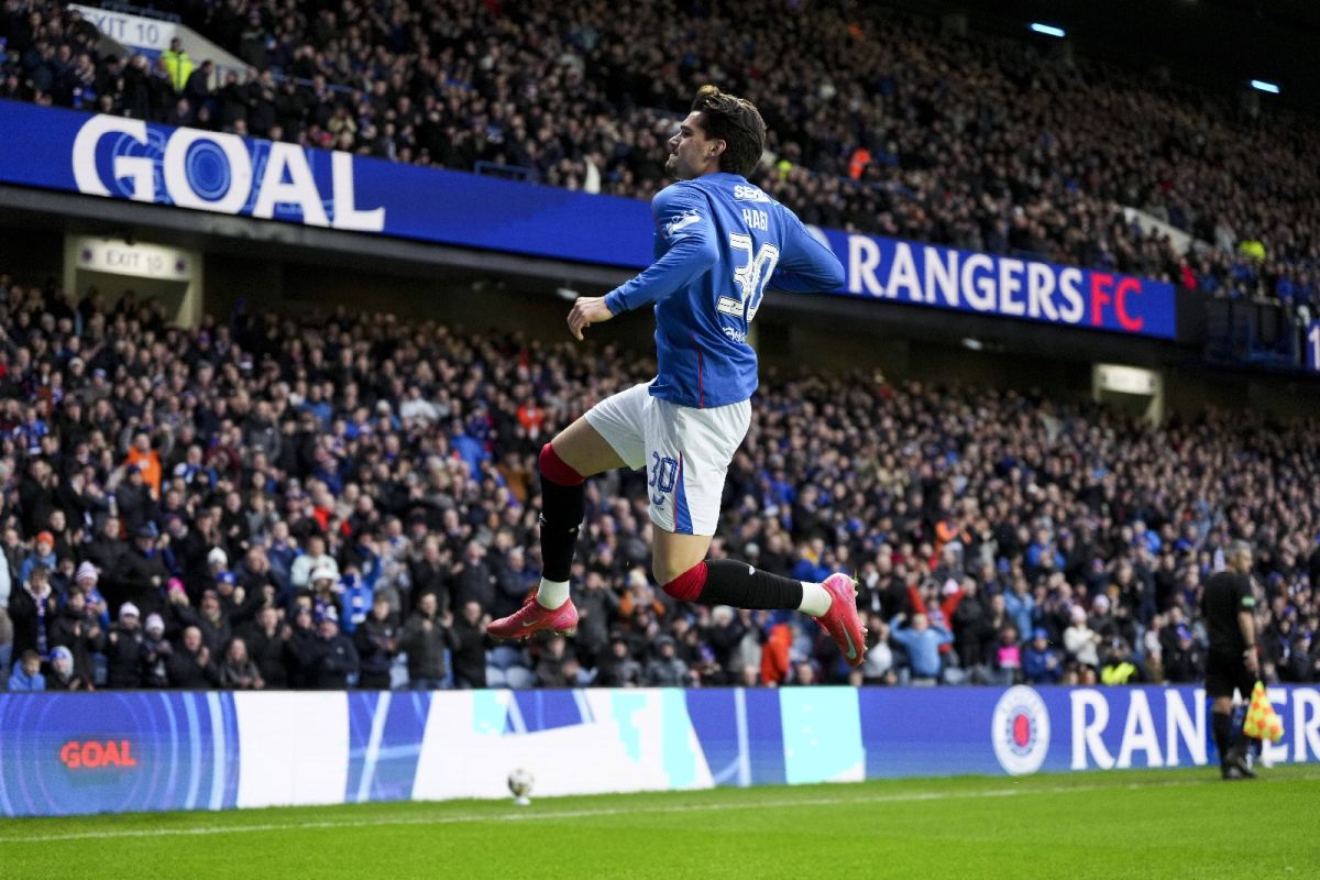 Ianis Hagi, fericirea unui gol pentru Rangers: „Ibrox, baby!” Foto: Imago