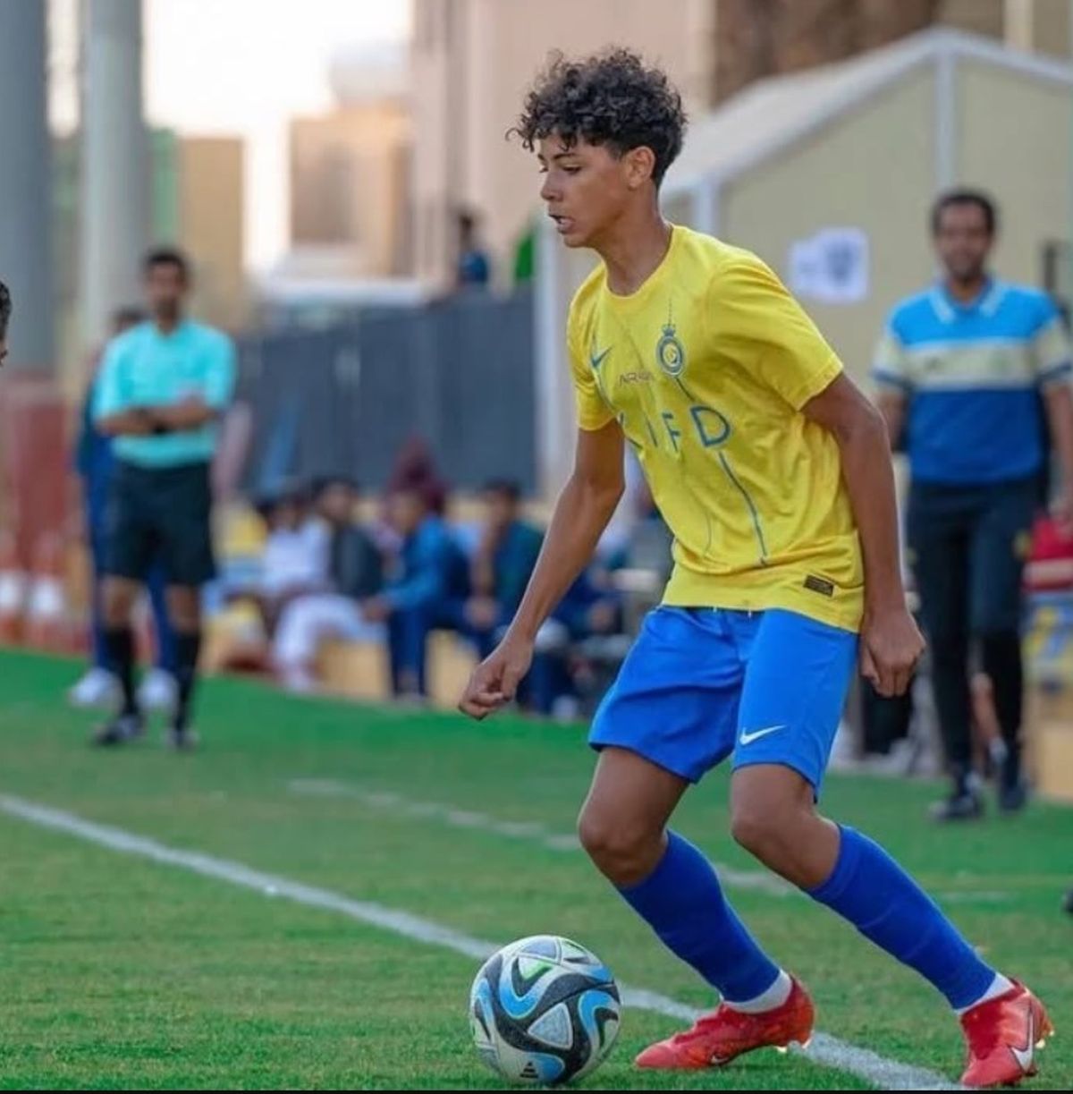 Cristiano junior, la juniorii lui Al-Nassr Foto: Instagram