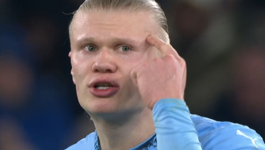 Erling Haaland, captură Prima Sport